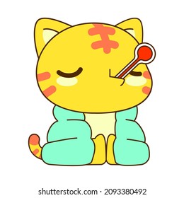 cute little panda vector illustration