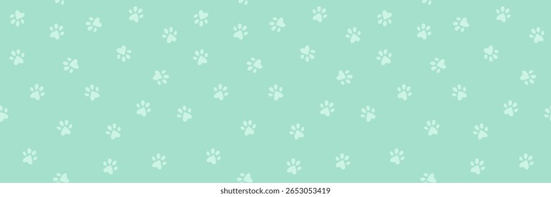 Lindo pequeño Anuncio de patrón sin fisuras de patas