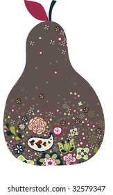 cute little pear design