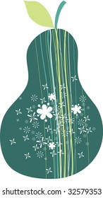 cute little pear design
