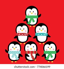 Cute little penguins