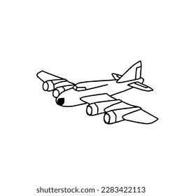 cute little planes black and white