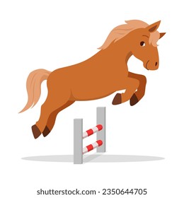 cute little pony and feeling happy