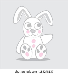 a cute little rabbit