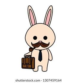 cute little rabbit character