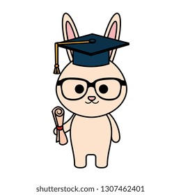 cute little rabbit character