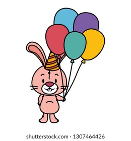 cute little rabbit character