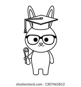 cute little rabbit character