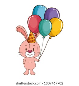 cute little rabbit character