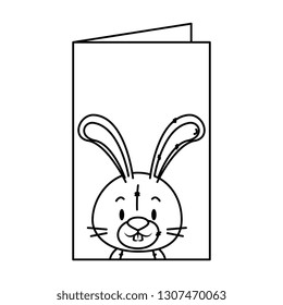 cute little rabbit character