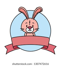 cute little rabbit character