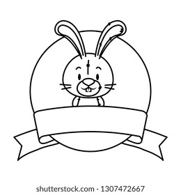 cute little rabbit character