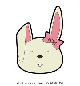 cute little rabbit icon