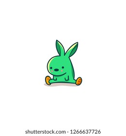 Cute Little Rabbit Sport
