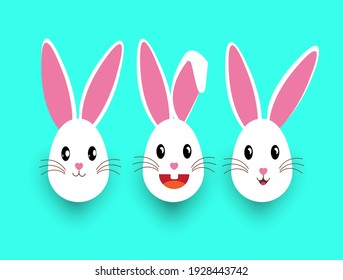 Bunny Face Images Stock Photos Vectors Shutterstock