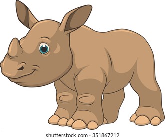 Cute little rhino