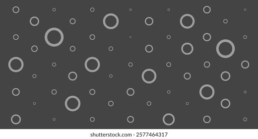 Cute little rings, bubbles in background. Festive cover. Gift wrapping. Vector illustration.