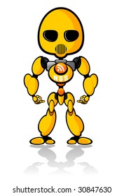 Cute little RSS Robot
