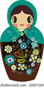 cute little Russian doll