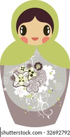 cute little Russian nested doll