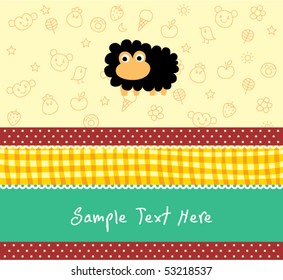 cute little sheep