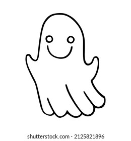 2,023 Cute sheet ghost Stock Vectors, Images & Vector Art | Shutterstock