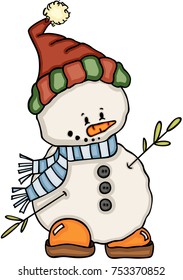 Cute little snowman
