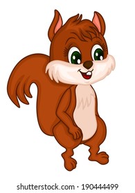 Cute little squirrel