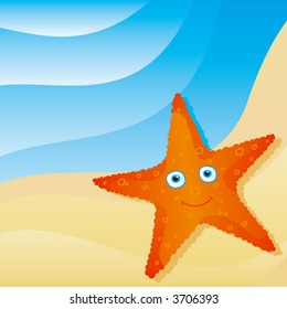 cute little starfish