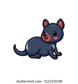 Cute Little Tasmanian Devil Cartoon