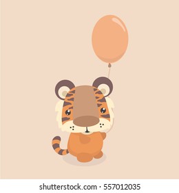 Cute little tiger.
