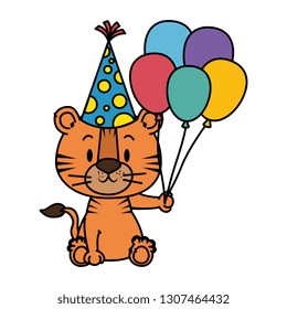 cute little tiger character