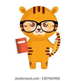 cute little tiger character