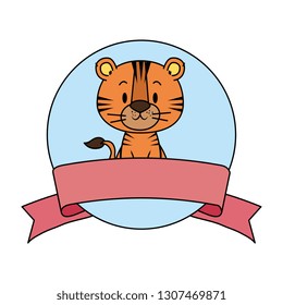 cute little tiger character