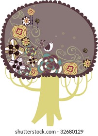 cute little tree design