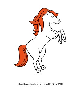 cute little unicorn cartoon