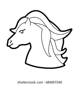cute little unicorn cartoon