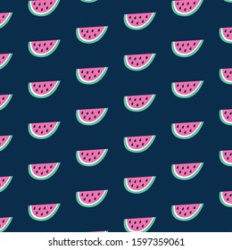 cute little watermelon cartoon pattern