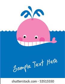 cute little whale