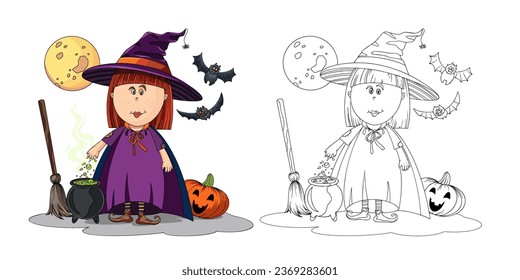 Cute little Witch and