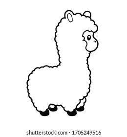 Ilustración del vector de página de color de llamada corta en blanco