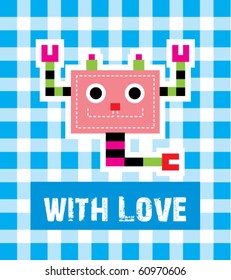 cute lobster robot