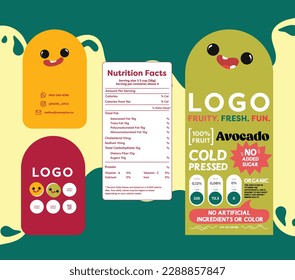 cute logo brand nutrition facts