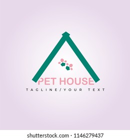 Cute Logo for pet house