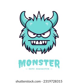 Cute and lovable kawaii monster illustration, sure to bring a smile to anyone's face