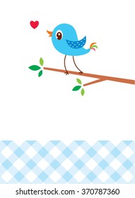 cute love bird vector illustration wallpaper