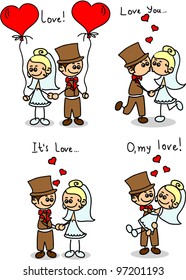 Cute love the bride and groom