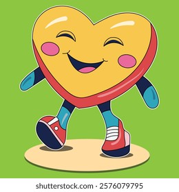 Cute love Cartoon Vector Icon Illustration