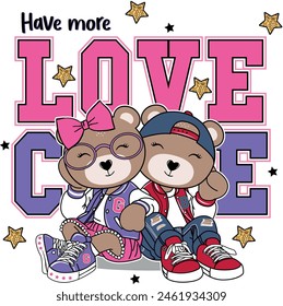 cute love girl desin cartoon