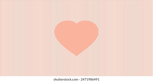 Ilustración de patrón sin fisuras del corazón del amor lindo. Impresión de fondo de corazones rosa romántico lindo. Textura del telón de fondo del día de San Valentín, diseño romántico de la boda.